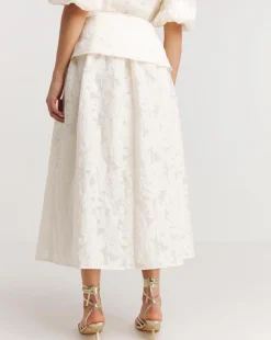 Joanna Hope Textured Skirt
