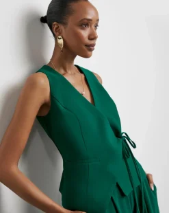 Joanna Hope Tie Detail Waistcoat