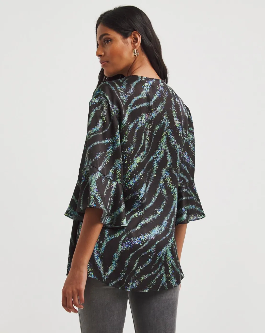 Joanna Hope Tie Neck Blouse