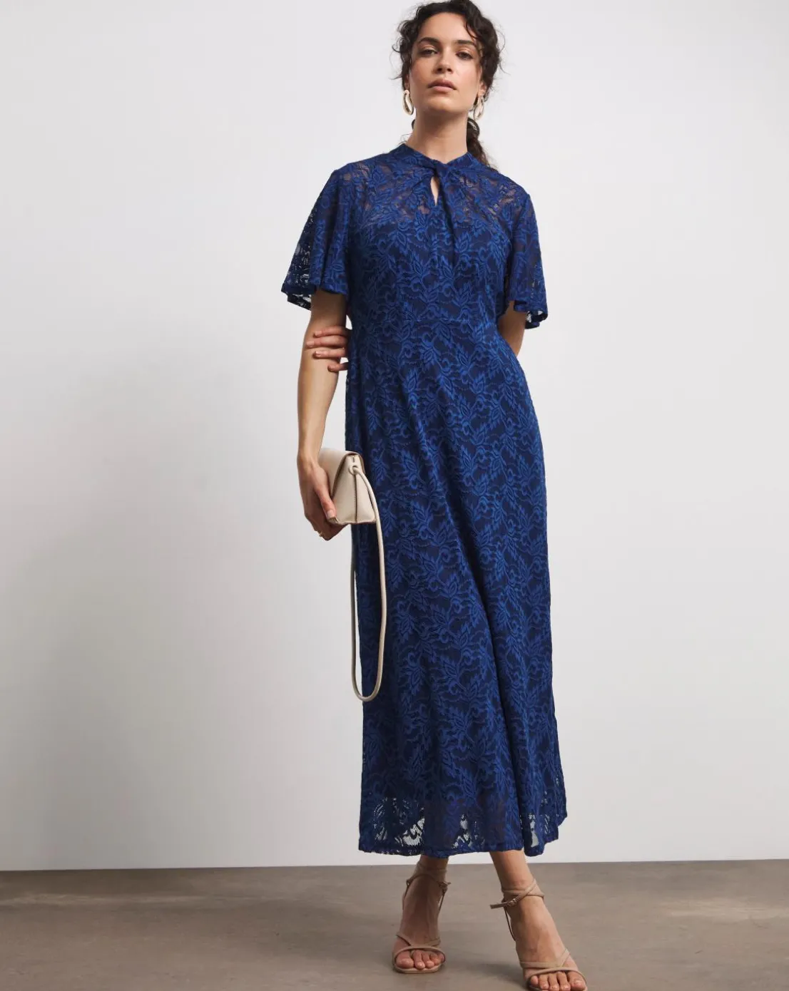 Joanna Hope Value Lace Midi Dress