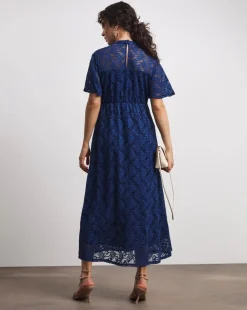 Joanna Hope Value Lace Midi Dress