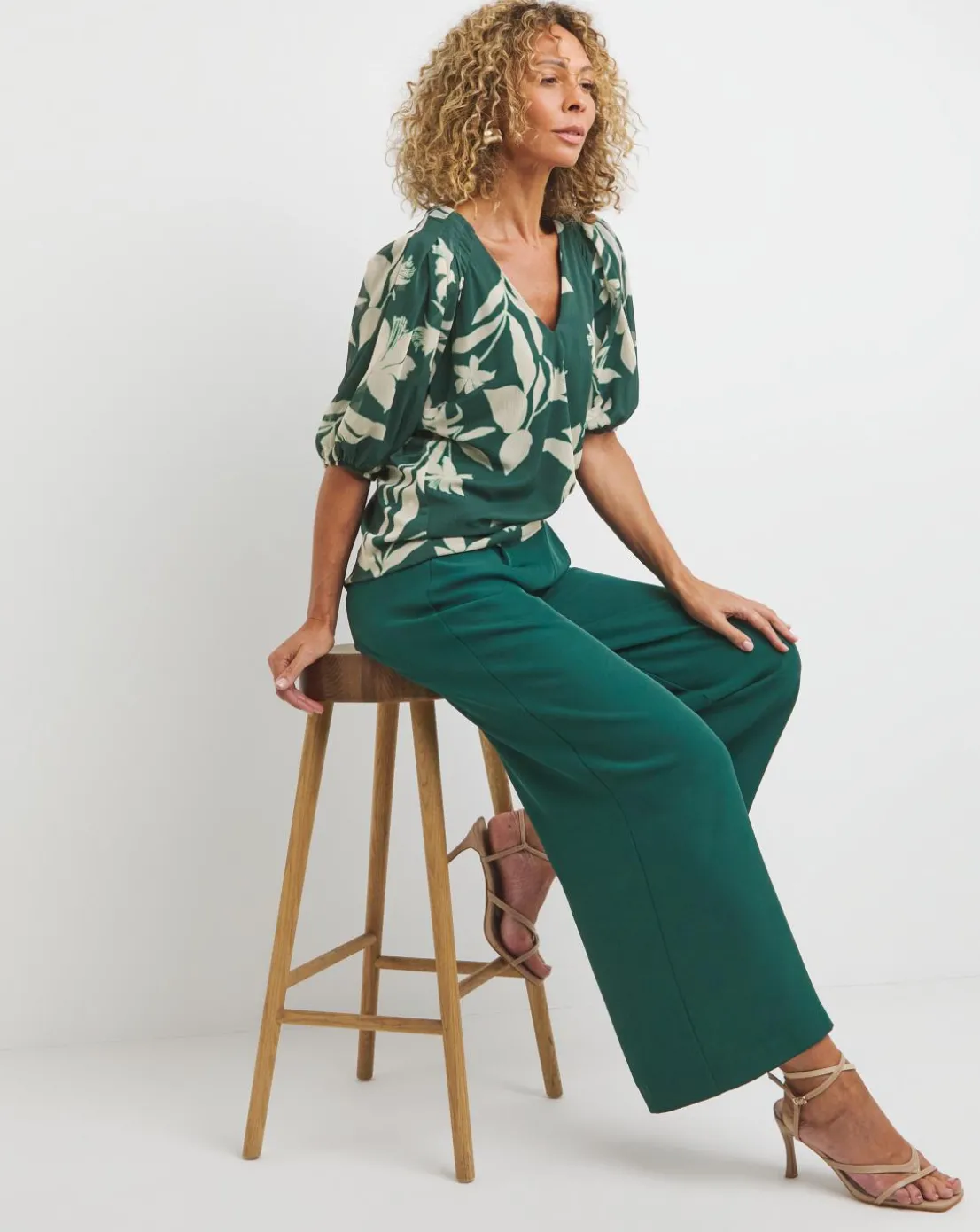 Joanna Hope Wide Leg Trousers