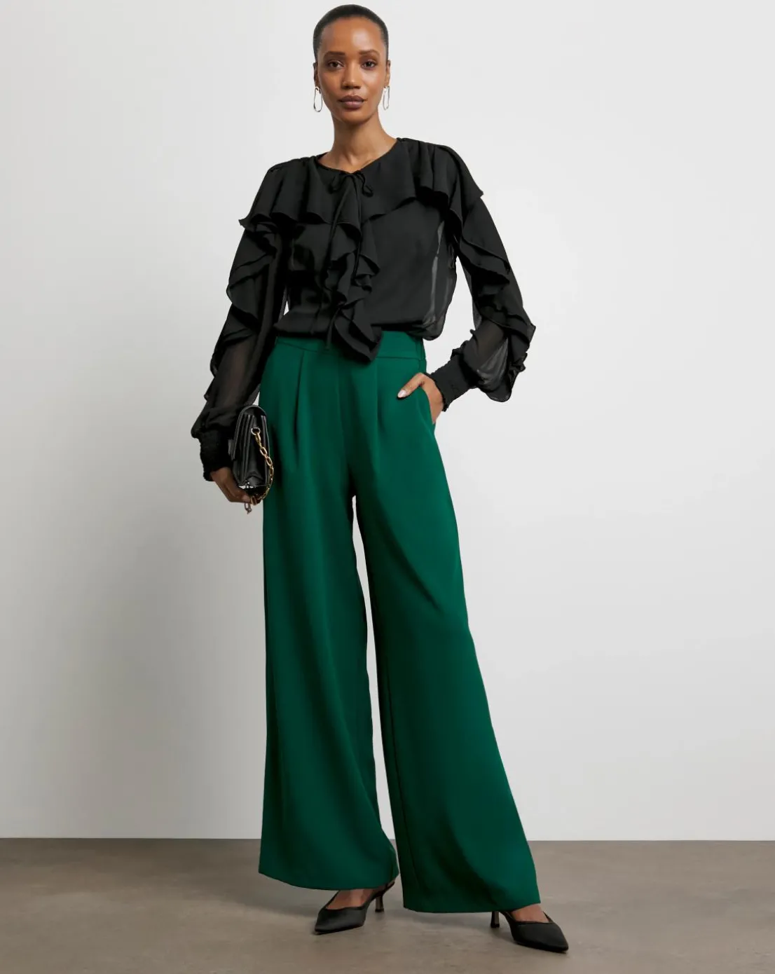 Joanna Hope Wide Leg Trousers