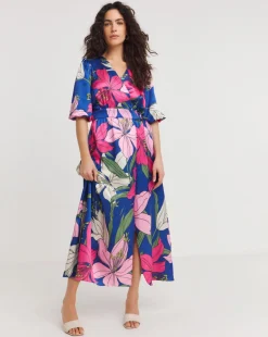 Joanna Hope Wrap Belted Dress