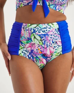 Joe Browns Animal Floral Non Wired Bikini Top