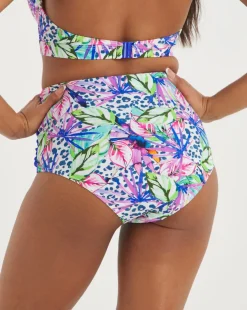 Joe Browns Animal Floral Non Wired Bikini Top