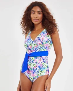Joe Browns Animal Floral Non Wired Swimsuit