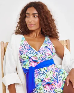 Joe Browns Animal Floral Non Wired Swimsuit