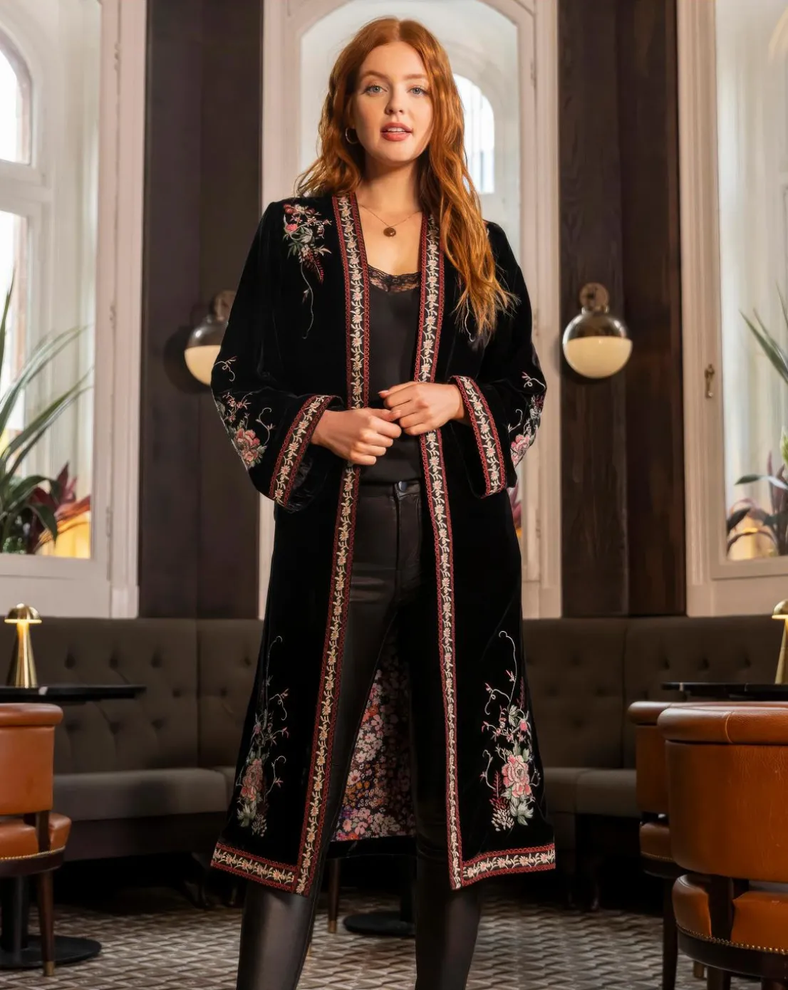 Joe Browns Boutique Embroidered Kimono