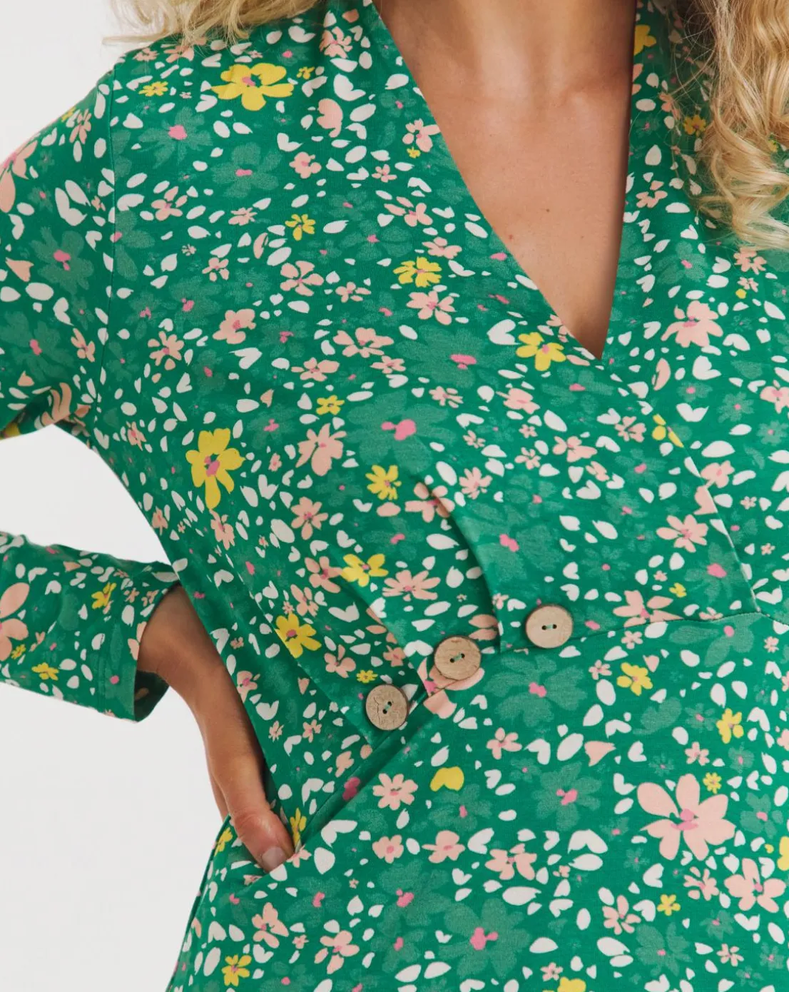 Joe Browns Button Detail Jersey Tunic