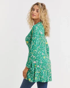 Joe Browns Button Detail Jersey Tunic