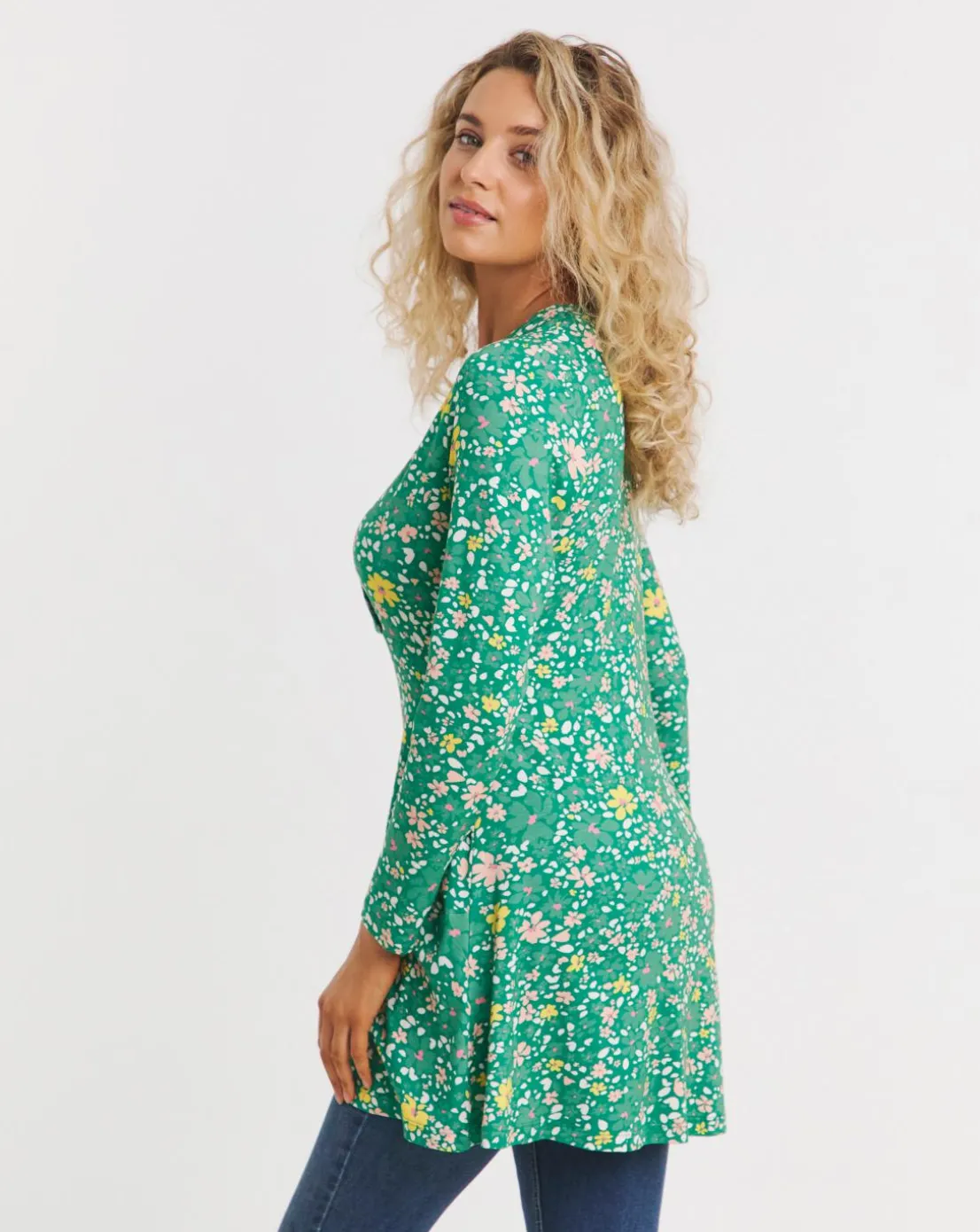 Joe Browns Button Detail Jersey Tunic