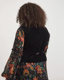 Joe Browns Chloes Favourite Velour Satin Waistcoat