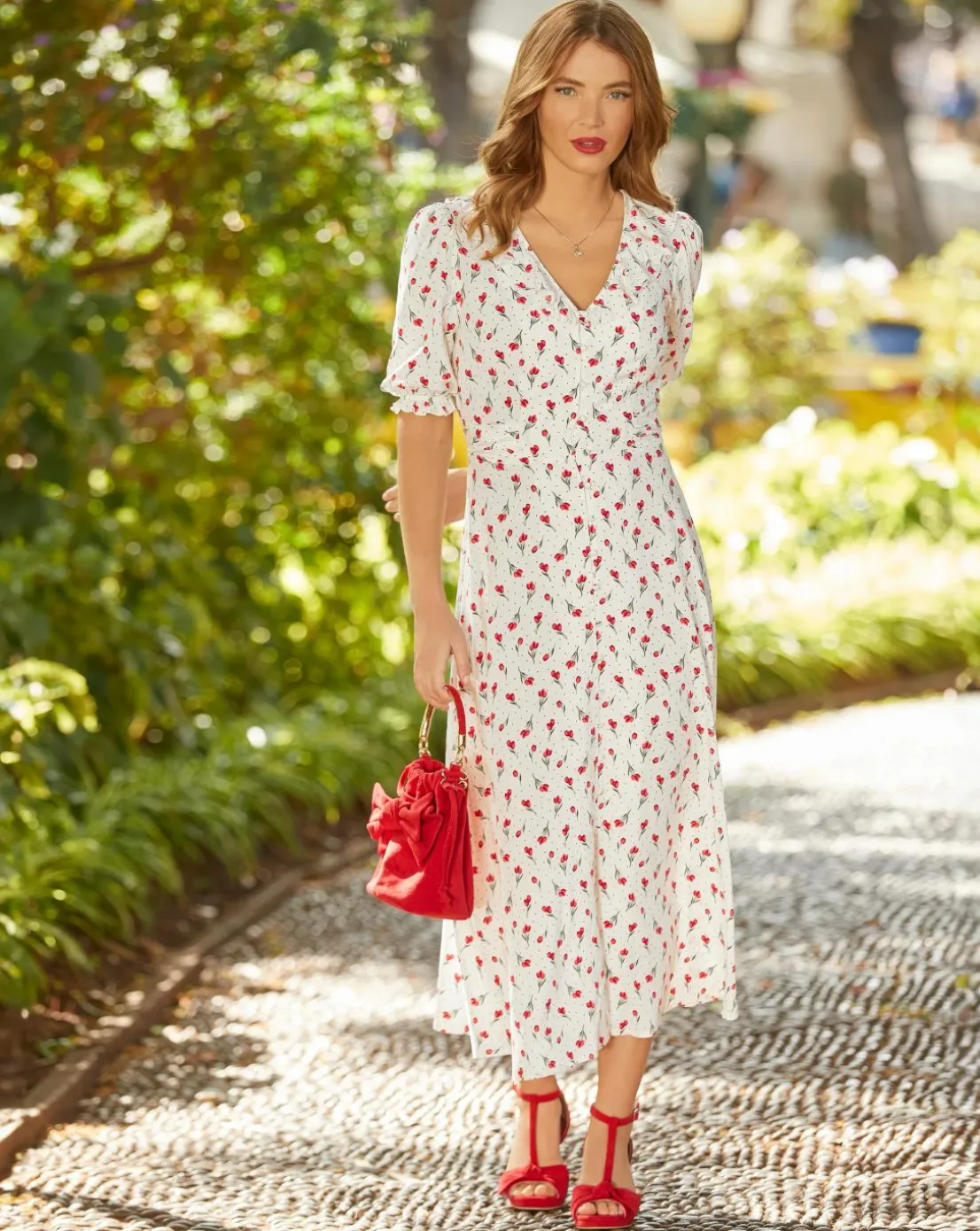 Joe Browns Darcy Floral Midi Dress