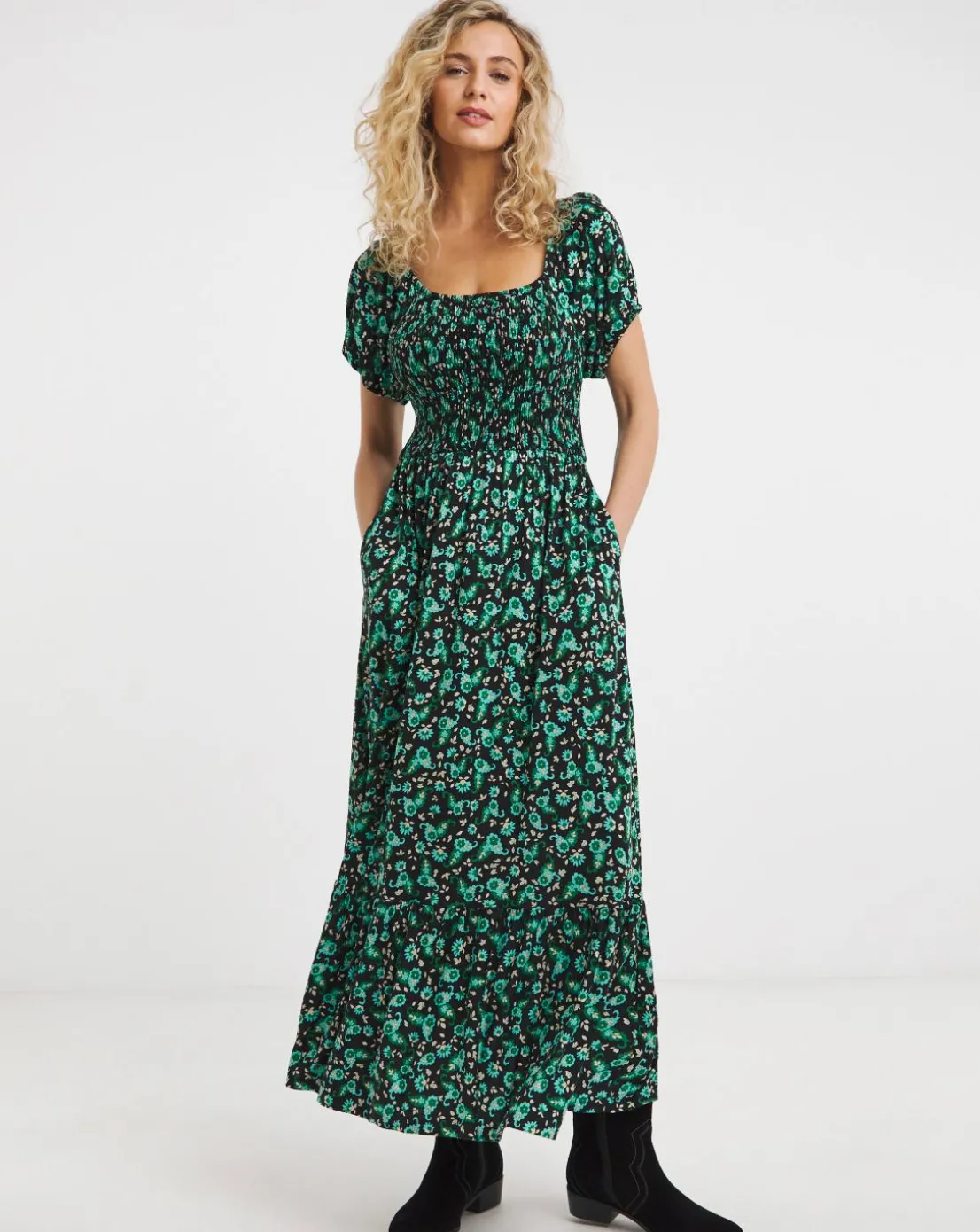 Joe Browns Ellie Paisley Jersey Maxi Dress