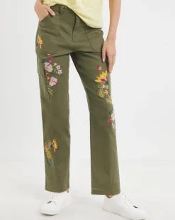 Joe Browns Embroidered Cargo Trousers