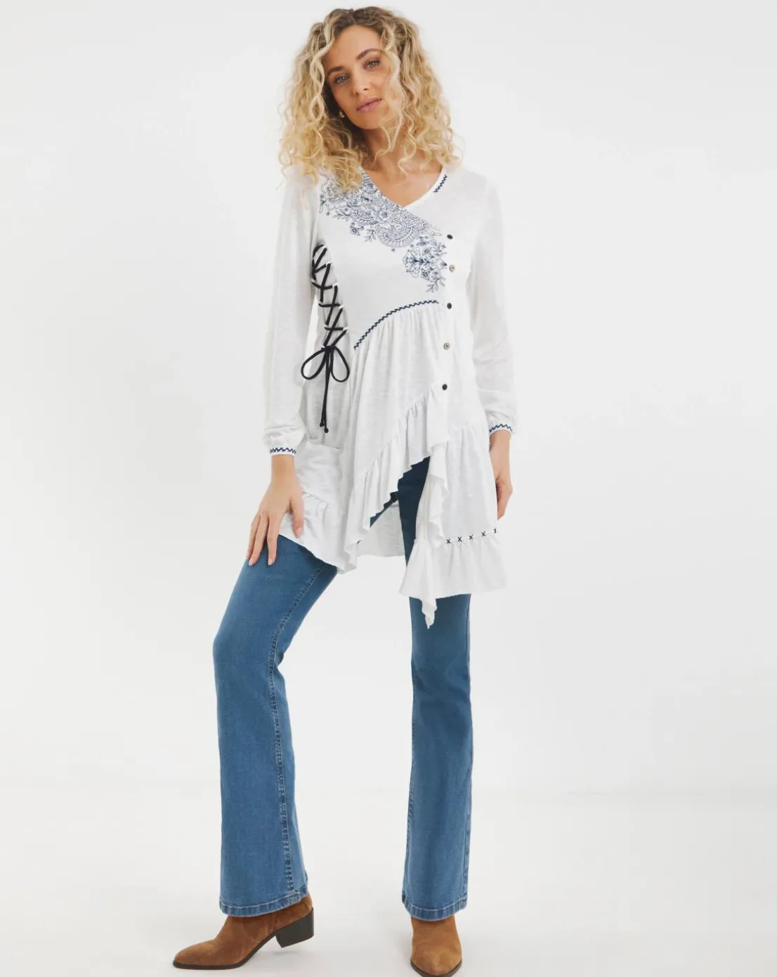 Joe Browns Exquisite Embroidered Tunic