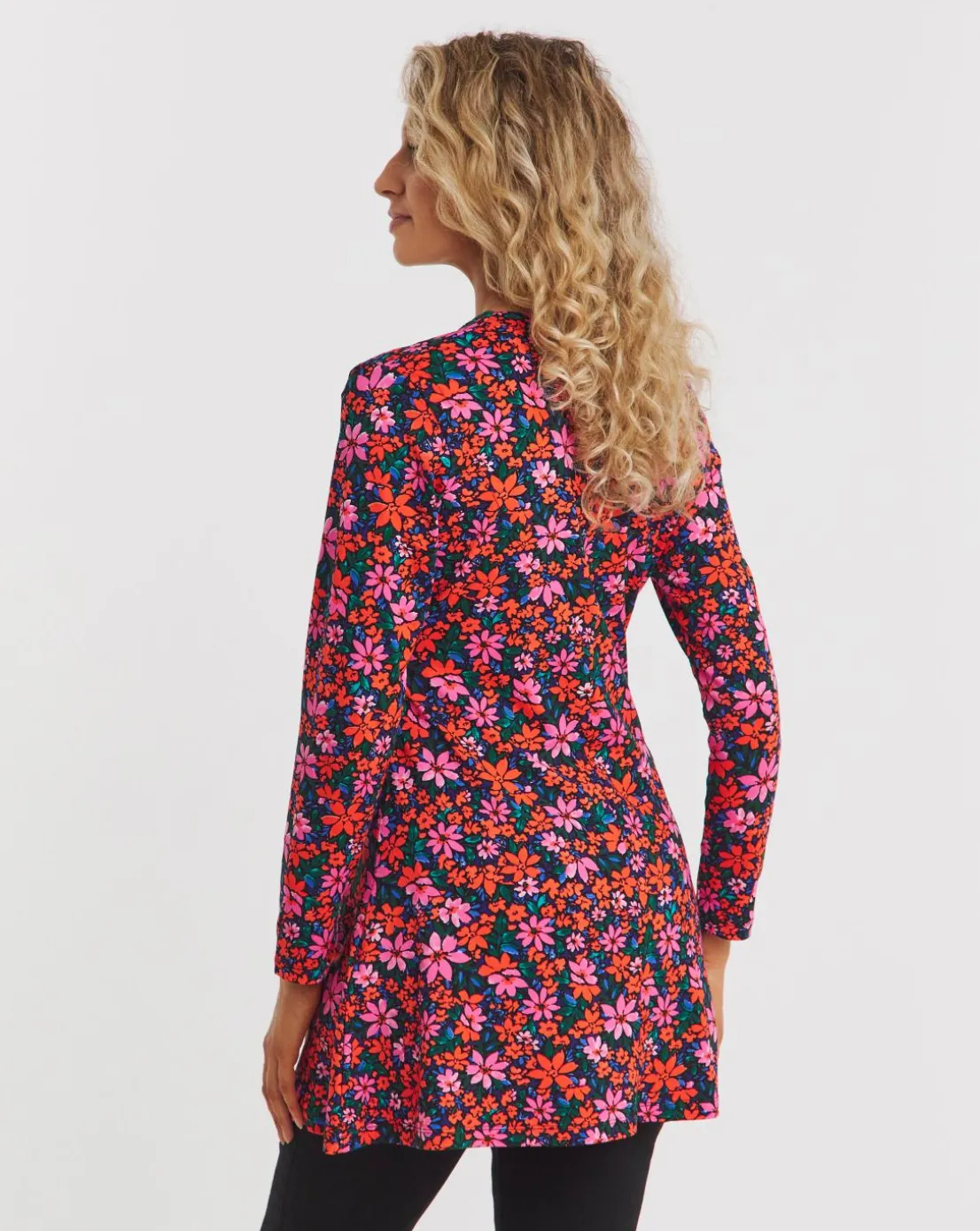Joe Browns Floral Button Detail Jersey Tunic