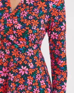 Joe Browns Floral Button Detail Jersey Tunic