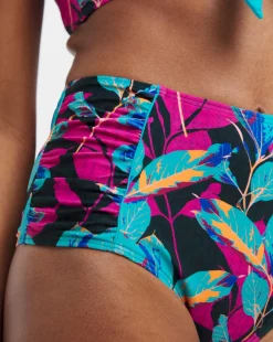 Joe Browns Floral Print High Waist Bikini Bottoms