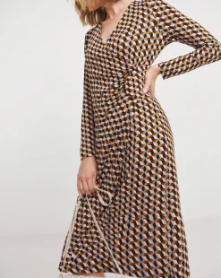 Joe Browns Geo Wrap Jersey Dress