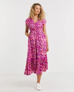 Joe Browns Hannah Animal Midaxi Dress