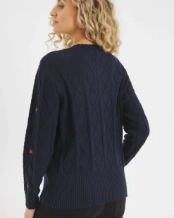Joe Browns Heart Embroidered Cardigan