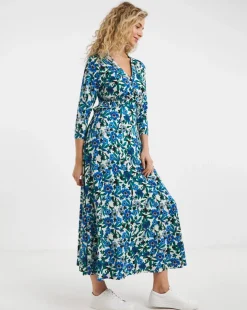Joe Browns Laura Floral Ruffle Jersey Maxi Dress