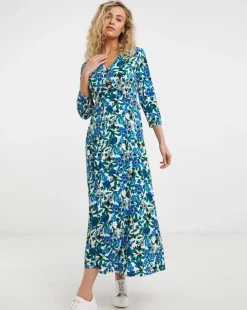 Joe Browns Laura Floral Ruffle Jersey Maxi Dress