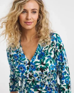 Joe Browns Laura Floral Ruffle Jersey Maxi Dress