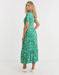Joe Browns Louise Tiered Jersey Midaxi Dress