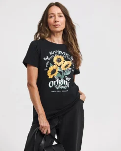 Joe Browns Magnificent Sunflower Jersey Tee