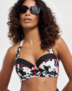 Joe Browns Mono Print Wired Bikini Top