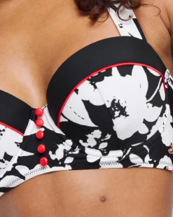 Joe Browns Mono Print Wired Bikini Top