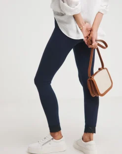 Joe Browns Navy Lace Hem Leggings