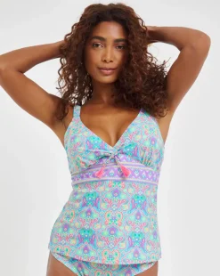 Joe Browns Paradise Cove Non Wired Tankini Top Multi