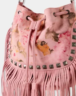 Joe Browns Rock 'n' Rose Suede Boho Bag