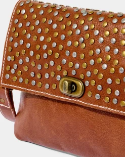 Joe Browns San Marco Leather Studded Bag