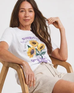 Joe Browns Spring Flowers Jersey Tee