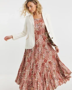 Joe Browns Tabitha Crinkle Cotton Maxi Dress