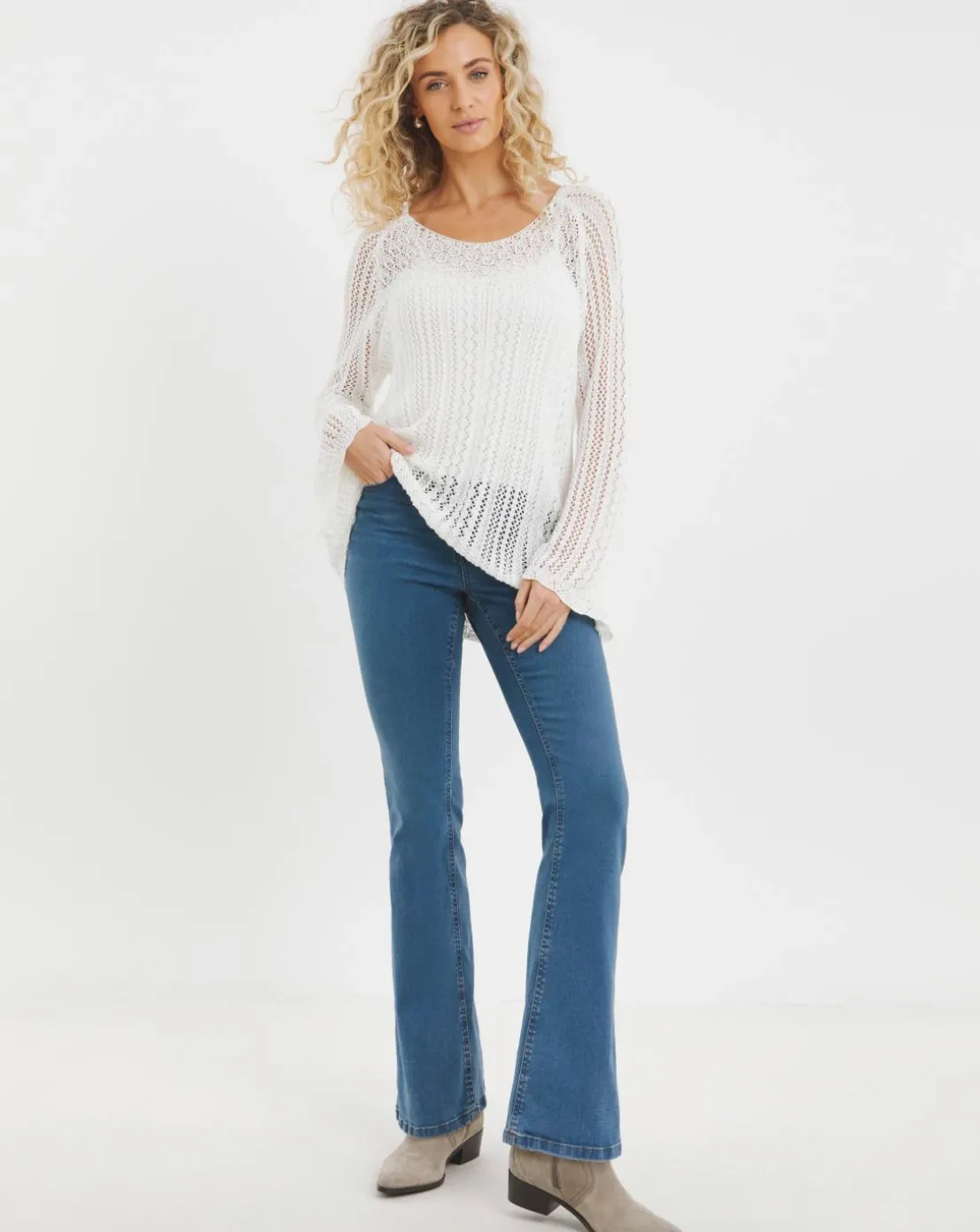 Joe Browns Tallulah Textured Summer Knit Jumper