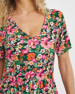 Joe Browns Tiered Floral Jersey Tunic