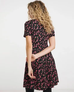 Joe Browns Tiered Floral Jersey Tunic