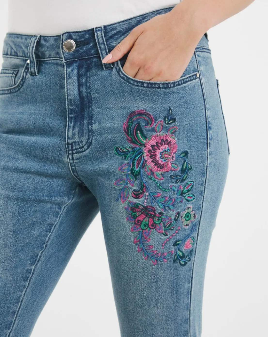 Joe Browns Winnie Embroidered Boot Cut Jean