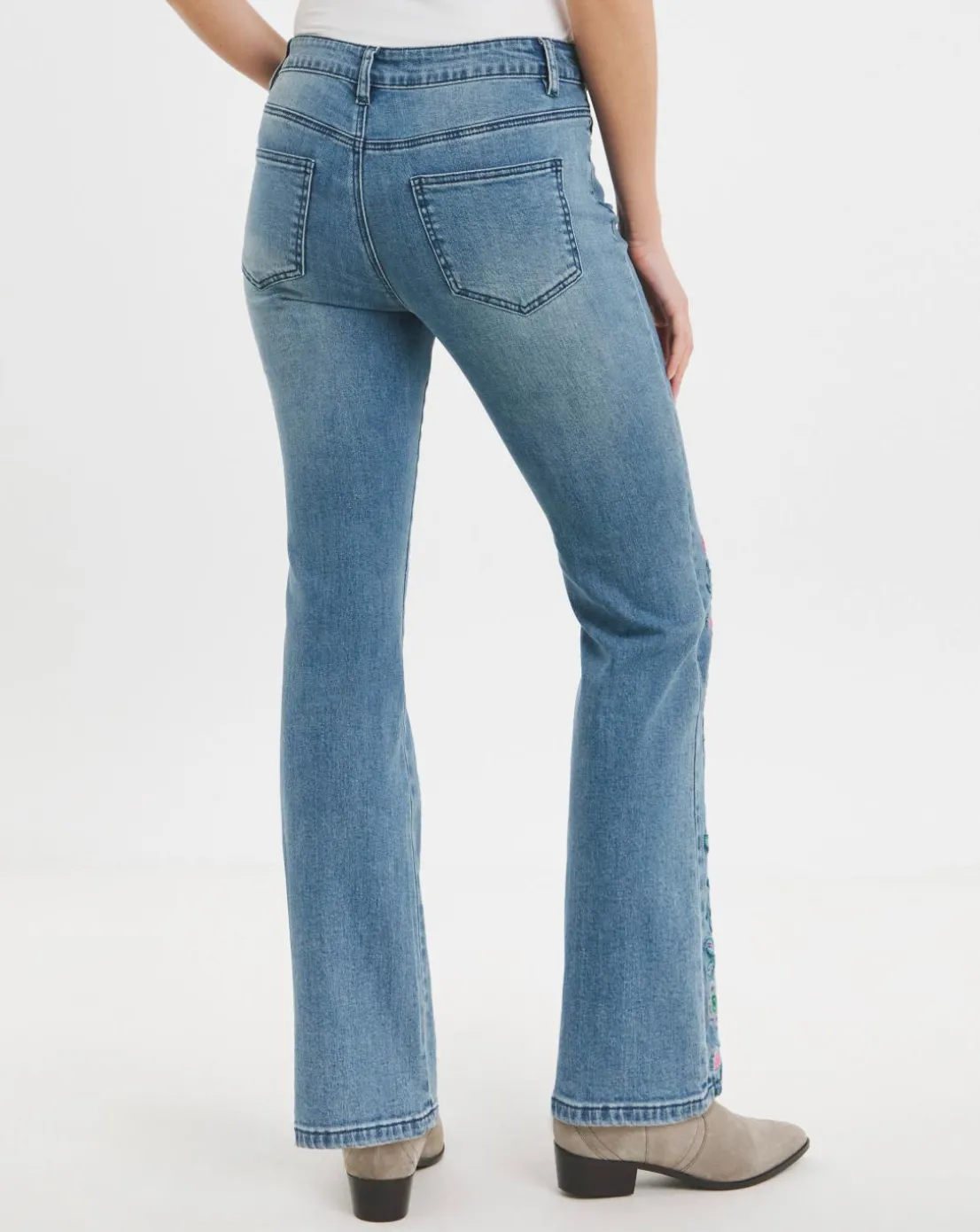 Joe Browns Winnie Embroidered Boot Cut Jean