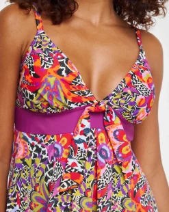 Joe Browns Zebra Non Wired Swimdress