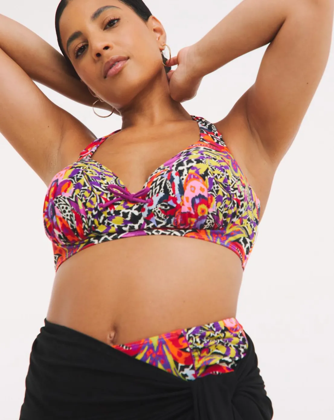 Joe Browns Zebra Non Wired Bikini Top