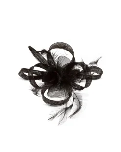 Jon Richard Black Small Fascinator