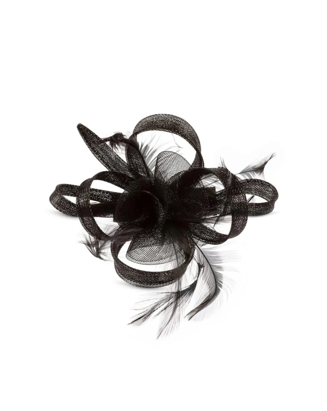 Jon Richard Black Small Fascinator