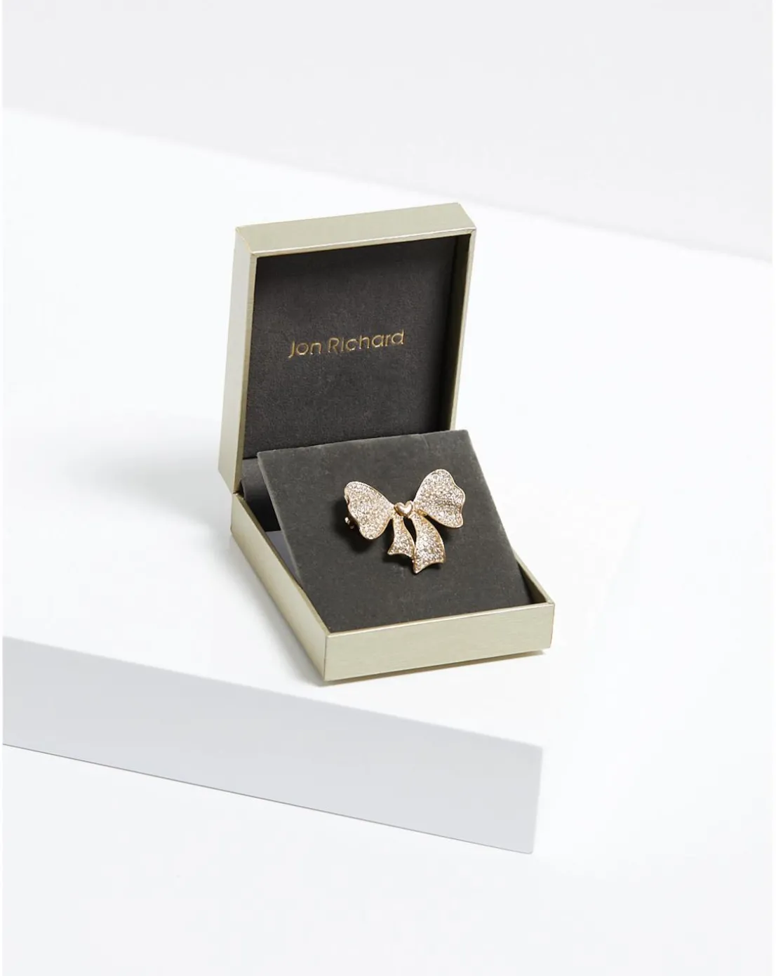 Jon Richard Bow Brooch